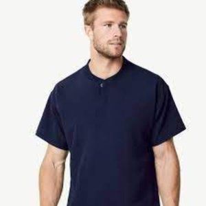 Figs Henley Navy (M)